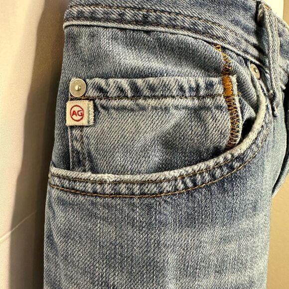 AG Adriano Goldschmied The Graduate Tailored Leg Men's Blue Jeans Size 31 - Picture 8 of 12